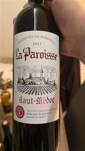 Bordeaux Haut-Médoc La Paroisse 2017