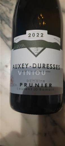 Borgogna Auxey-Duresses Domaine Prunier 2022