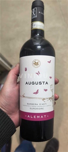 Piamonte Barbera d'Asti Alemat Augusta 2018