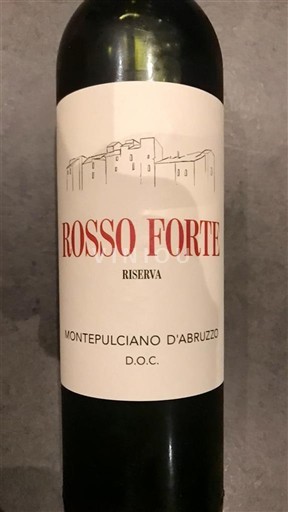 Abruzos Montepulciano d'Abruzzo Rosso Forte Riserva 2020