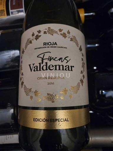 La Rioja Rioja Fincas Valdemar Gran Reserva Edición Especial 2016