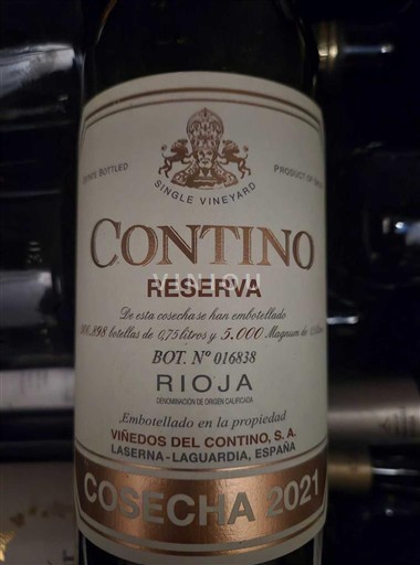 La Rioja Rioja Viñedos del Contino Reserva 2021
