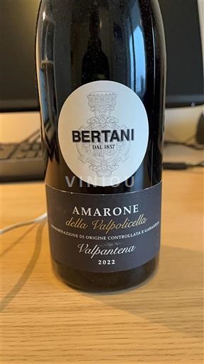 Véneto Amarone della Valpolicella Bertani Valpantena 2022
