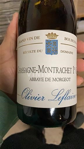 Bourgogne Chassagne-montrachet Premier Cru Olivier Leflaive Abbaye de Morgeot Non Millésimé