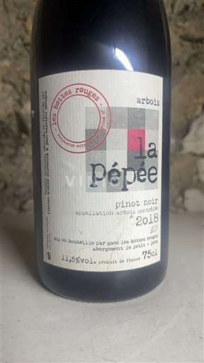Jura Arbois Les Bottes Rouges La Pépee 2018