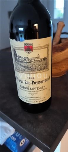 Bordeaux Montagne-saint-émilion Château Roc-Puynormond 1989