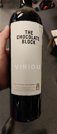 Regione Costiera Franschhoek Boekenhoutskloof The Chocolate Block 2019