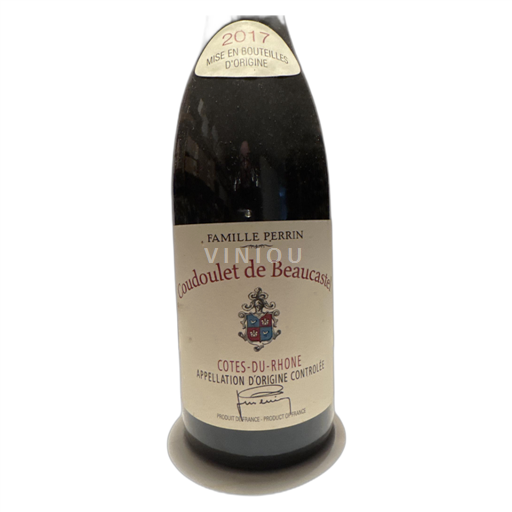 Rhônen laakso Côtes-du-rhône Famille Perrin Coudoulet de Beaucastel 2017
