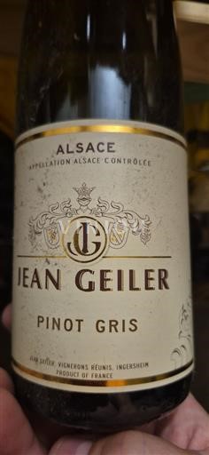 Alsácia Jean Geiler Pinot Gris 2019