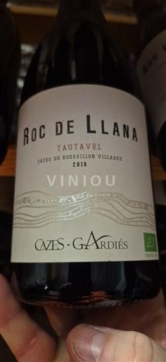 Roussillon Côtes du Roussillon Villages Cazes-Gardiés Roc de Llana 2019