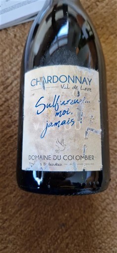 Thung lũng sông Loire Thung lũng Loire Domaine Colombier Sulfuré... moi, jamais ! Không niên vụ