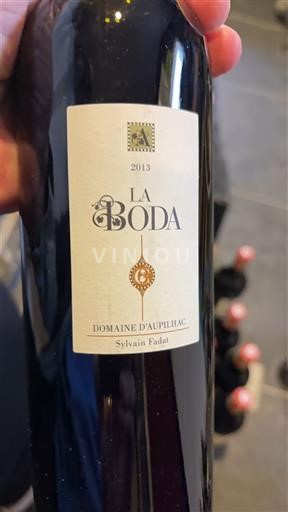 Languedoque Terrasses du Larzac Domaine Aupilhac La Boda 2013