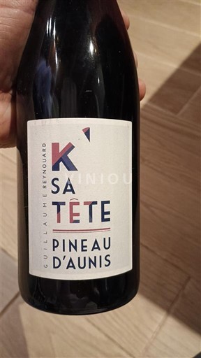 Thung lũng sông Loire Không được chỉ định Guillaume Reynouard K Sa Tête Không niên vụ