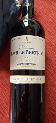 Languedoque Minervois-la-Livinière Château Laville Bertrou 2023