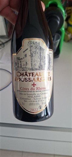 Rhône Valley Côtes-du-Rhône Château Boussargues 2022