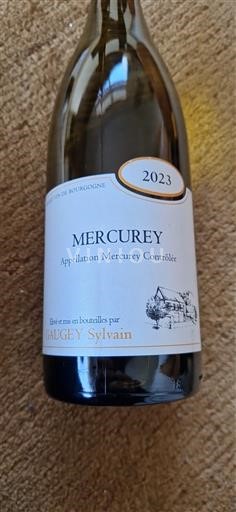 Borgogna Mercurey Gaugey Sylvain 2023