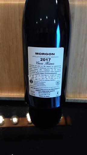 Beaujolais Morgon Cuvée Mémoire 2017