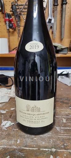 Thung lũng sông Loire Saint-Nicolas-De-Bourgueil Amirault Le Clos des Quarterons Vieilles Vignes 2019