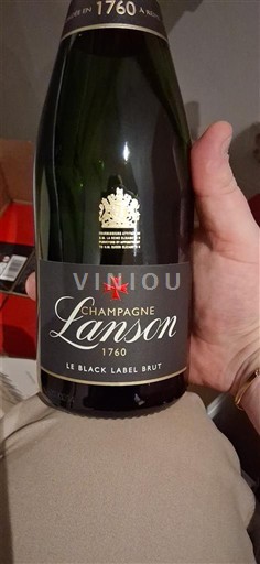 Champagne Lanson Le Black Label Brut Ikke årgangsbestemt