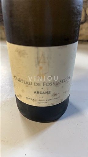 Loire Valley Saumur Château Fosse-Sèche Arcane 2017
