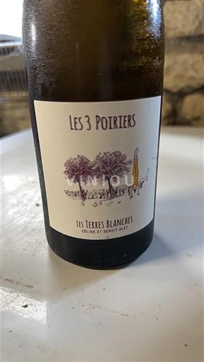 Thung lũng sông Loire Touraine Les Terres Blanches Les 3 Poiriers 2023