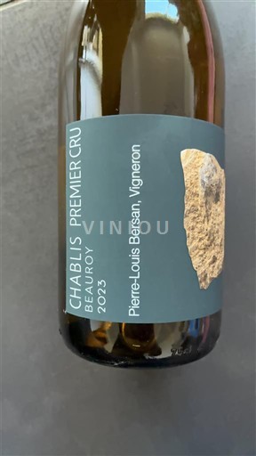 Borgoña Chablis Premier Cru Pierre-Louis Besan Beauroy 2023