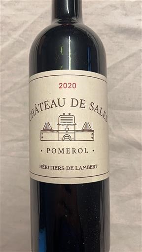 Bordeaux Pomerol Château Sales 2020