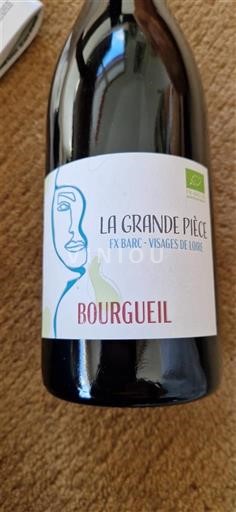 Thung lũng sông Loire Bourgueil FX Barc - Visages de Loire La Grande Pièce 2022