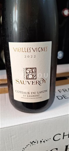 Thung lũng sông Loire Coteaux-du-layon Domaine Sauveroy Vieilles Vignes 2022