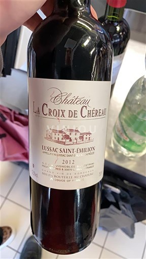 Bordeaux Lussac-saint-émilion Château La Croix de Chéreau 2012