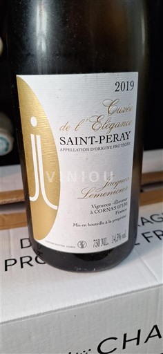 Thung lũng Rhône Saint-Péray Jacques Lemenicier de l'Élegance 2019