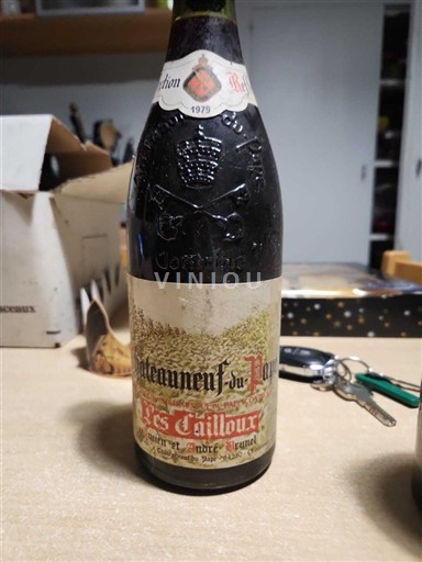 Thung lũng Rhône Châteauneuf-du-pape André Brunel Les Cailloux 1979