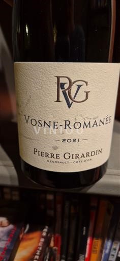 Borgogna Vosne-Romanée Pierre Girardin 2021