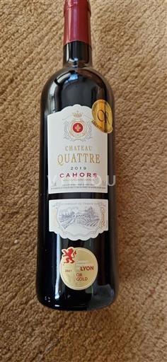Lounais-Ranska Cahors Château Quatres 2019