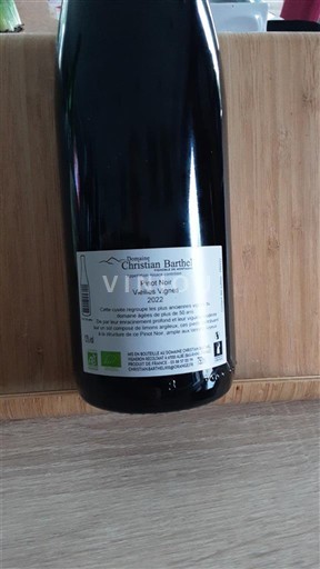 Alsacia Domaine Christian Barthel Pinot Noir Vieilles Vignes 2022