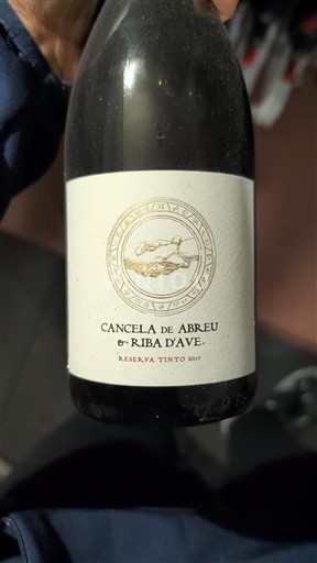 Portugal Dão. Cancela de Abreu & Riba D'Ave Reserva Tinto 2017