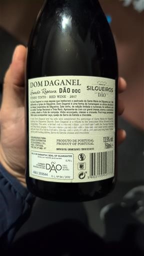 Portugal Dão. D. Daganel Grande reserva 2017