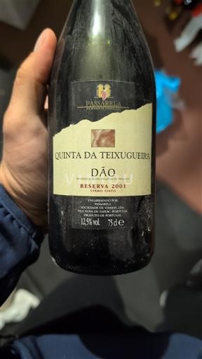 Bồ Đào Nha Dão Passarella Quinta da Teixugueira Reserva 2001
