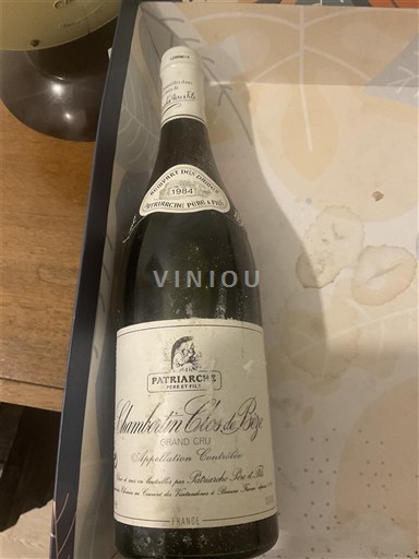 Borgogna Chambertin-Clos-de-Bèze Grand Cru Patriarche Père & Fils 1984