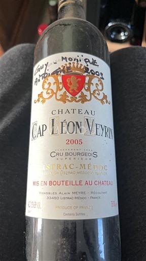 Bordeaux Listrac-Médoc Château Cap Léon Veyrin 2005