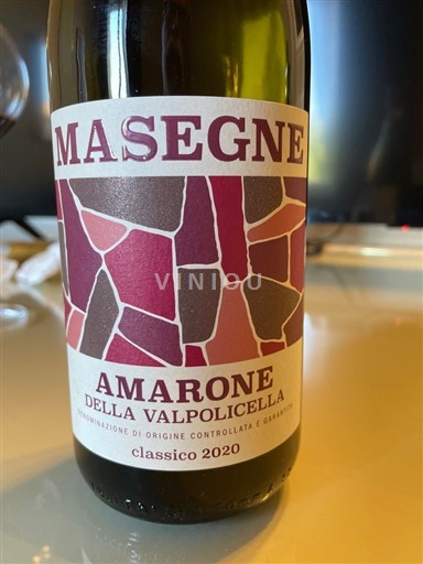Vénétie Amarone della Valpolicella Masegne Amarone della Valpollicella 2020
