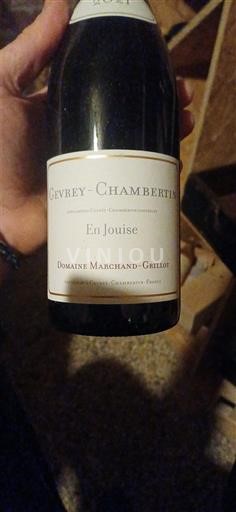 Burgundija Gevrey-chambertin Domaine Marchand-Grillot En Jouise 2021