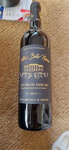 Bordeaux Saint-Émilion Grand Cru Château Belle Nauve 2020