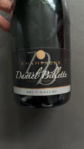 Champagne Daniel Billette Icke årgångsbetecknad