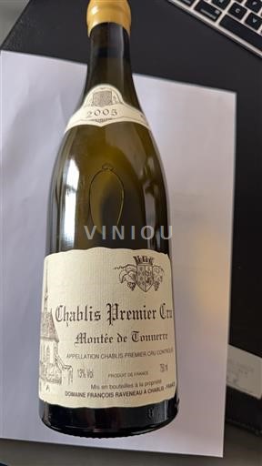 Borgoña Chablis Premier Cru Domaine François Raveneau Montée de Tonnerre 2005