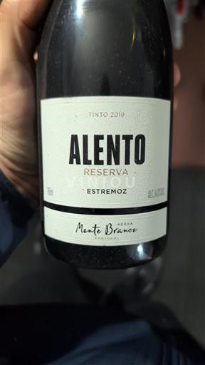 Alentejo Adega Monte Branco Alento Reserva 2019
