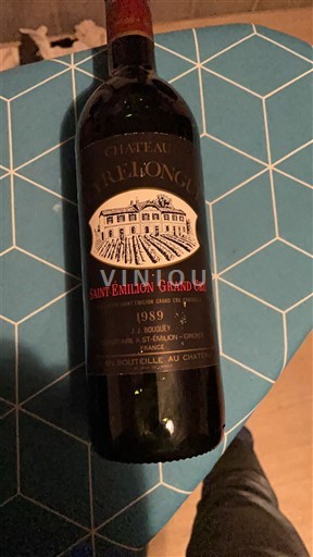 Bordeaux Saint-Émilion Grand Cru Château Peyrelongue 1989