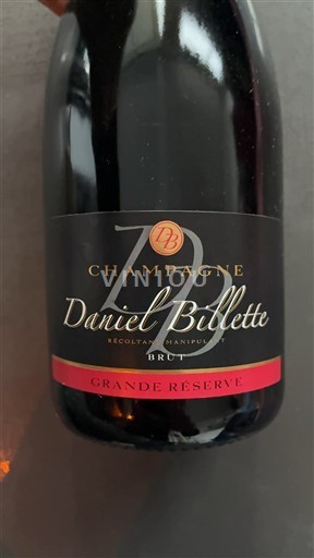 Champagne Daniel Billette Grande Réserve Icke årgångsbetecknad