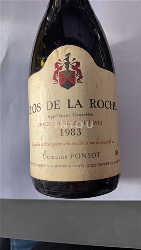 Bourgogne Cận-sơn Grand Cru Domaine Ponsot Vieilles Vignes 1983