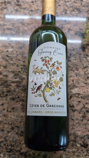 Southwest Côtes de Gascogne Domaine Jérémy Carvé 2024